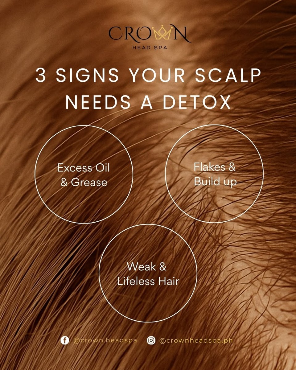 3 signs your scalp needs a detox