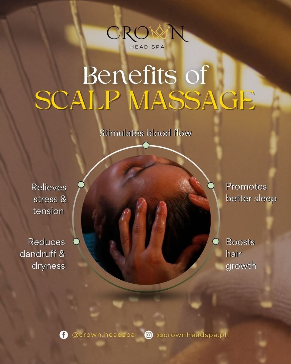 Benefits of scalp massage